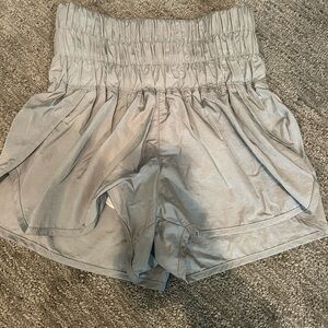Free people light grey way home short